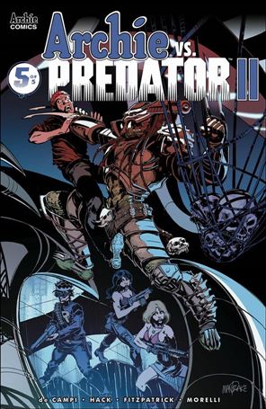 Archie vs Predator II issue 5-B Tom Mandrake Cover