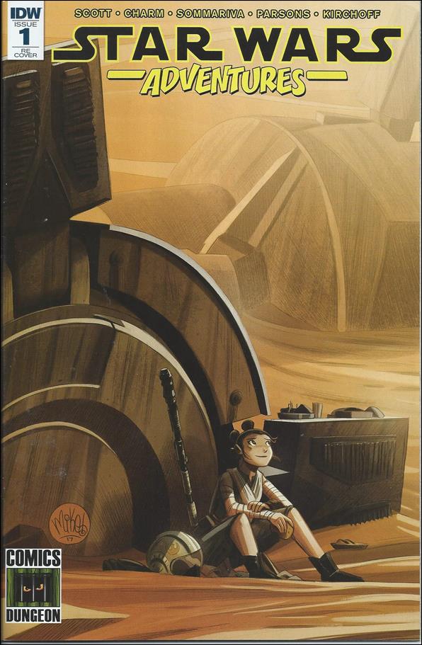 Star Wars Adventures (2017) issue 1-N Mike Maihack Comics Dungeon Cover