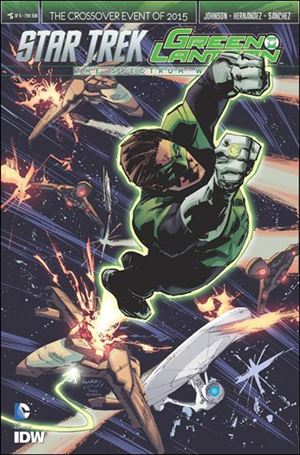 Star Trek/Green Lantern (2015) issue 5-C Garry Brown Subscription Cover