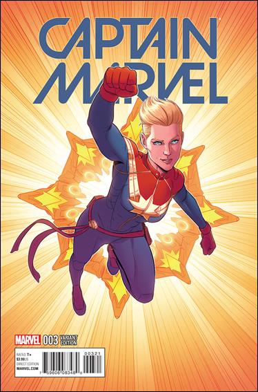 Captain Marvel (2016) issue 3-B Jamie McKelvie 1:25 Cover