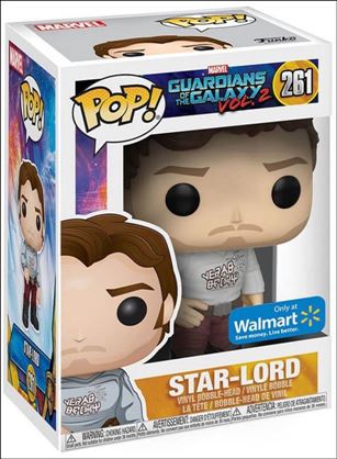 POP! Marvel figure 261 Star-Lord (Walmart Exclusive)
