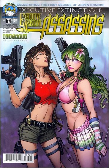 Executive Assistant: Assassins issue 7-B Emilio Laiso Cover