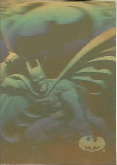 Batman Holo Series (Gold Parallel Base Set) card 18 Justice Calls