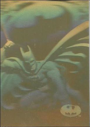 Batman Holo Series (Gold Parallel Base Set) card 18 Justice Calls