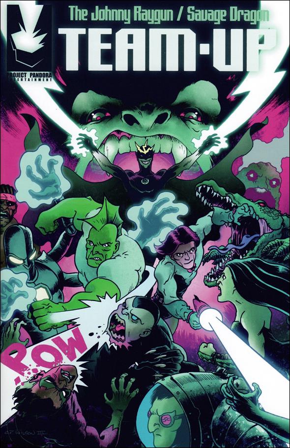 Johnny Raygun / Savage Dragon Team-Up issue nn-B C.P. Wilson III Cover 1/100