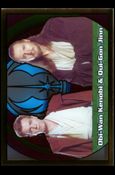 Star Wars Evolution Update Edition (Galaxy Crystal Subset) card G3 Obi-Wan Kenobi & Qui-Gon Jinn