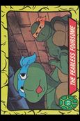 Teenage Mutant Ninja Turtles: Series 1 (Base Set) card 53 The Fearless Foursome