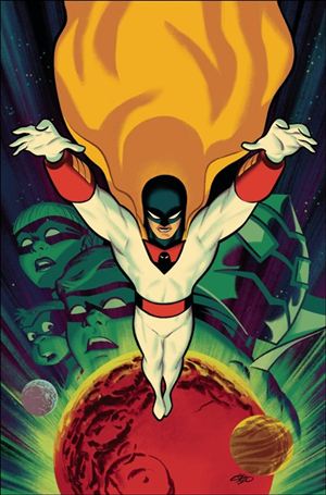 Space Ghost (2025) issue 1-T Michael Cho Virgin 1:20 Cover