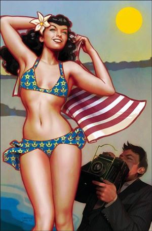 Bettie Page (2023) issue 1-M Rebeca Puebla 1:20 Virgin Cover