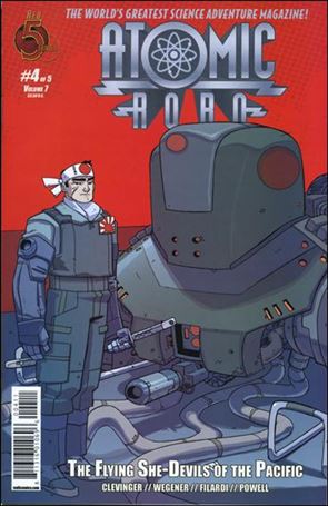 Atomic Robo and the Flying She-Devils of the Pacific issue 4