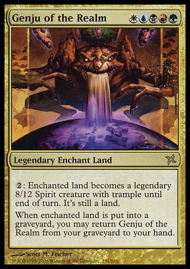 Magic the Gathering: Betrayers of Kamigawa (Base Set) card 151 Genju of the Realm