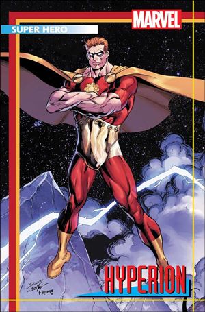 Heroes Reborn (2021) issue 2-B Mark Bagley Trading Card Connecting Cover