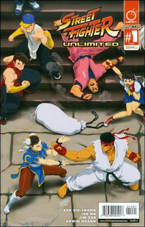 Street Fighter Unlimited issue 1-B Jeffrey 