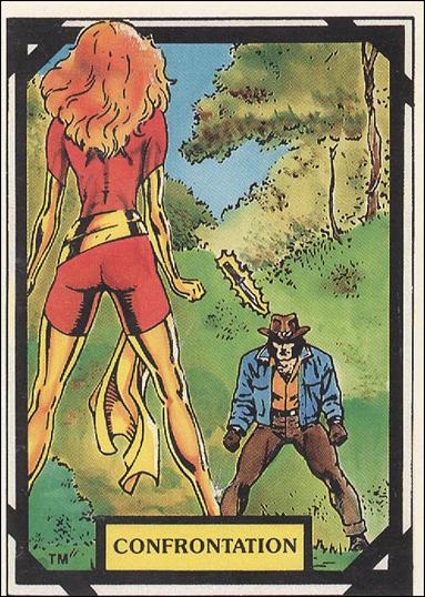 Wolverine Trivia (Base Set) card 3 Confrontation