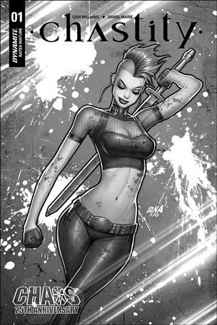 Chastity (2019) issue 1-L David Nakayama 1:40 Black & White Cover