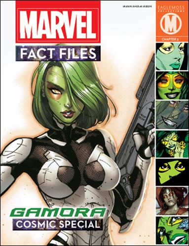 Marvel Fact Files Cosmic Special issue 4 Gamora