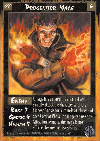 Rage Limited (Base Set) card 201 Progenitor Mage 