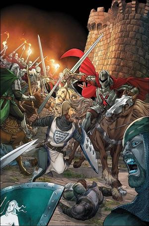 George R. R. Martin's A Clash of Kings (2020) issue 15-E Mike Miller 1:25 Virgin Cover