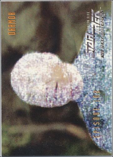 Star Trek: The Next Generation - The Episode Collection Season Five (Base Set) card 435 Darmok, Episode 102C