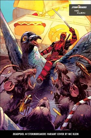 Deadpool (2022) issue 4-C Nic Klein Stormbreakers Cover 