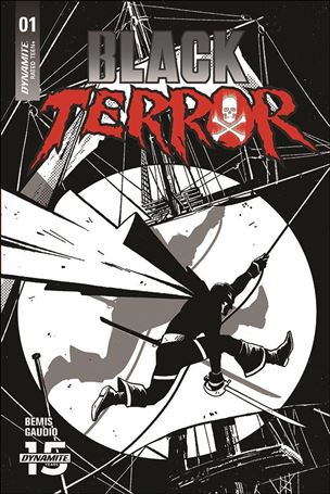 Black Terror (2019) issue 1-L Jorge Fornes 1:50 Black & White Cover