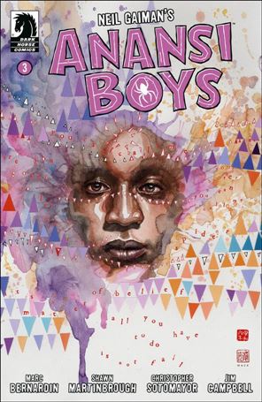 Anansi Boys  issue 3 David Mack Cover