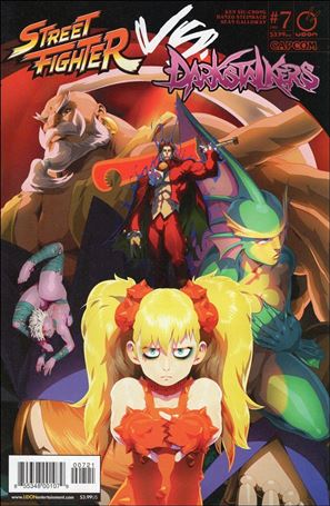 Street Fighter vs Darkstalkers issue 7-B Jeffrey 