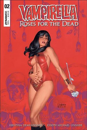 Vampirella: Roses for the Dead issue 2 Joseph Michael Linsner Cover