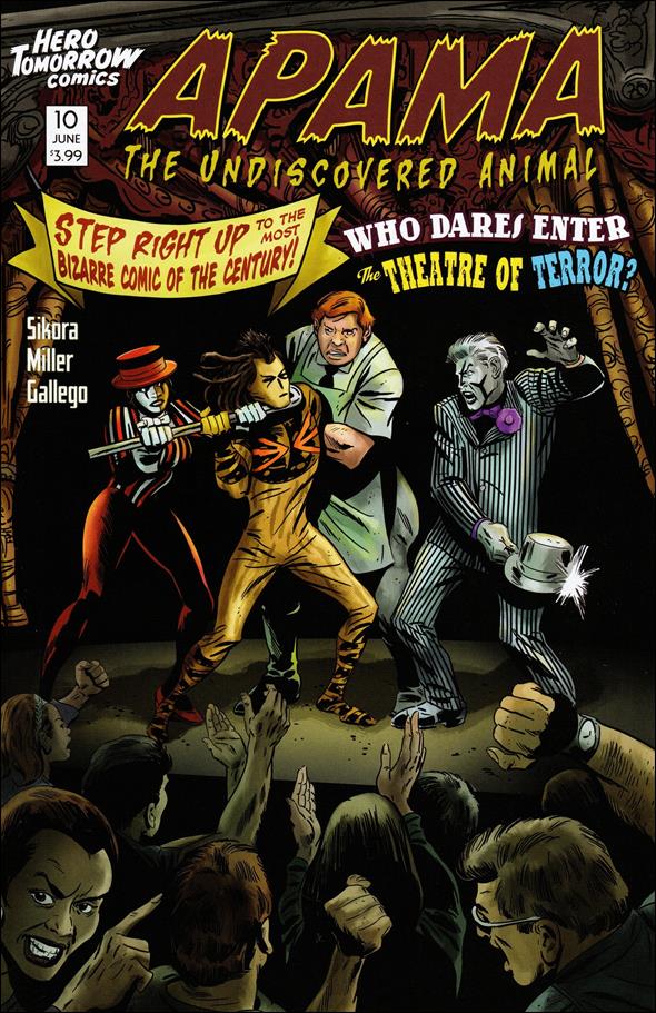 Apama The Undiscovered Animal issue 10 Benito Gallego Cover