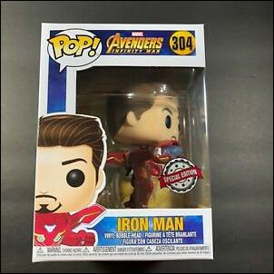 POP! Marvel figure 304 Unmasked Iron Man