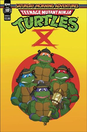 Teenage Mutant Ninja Turtles: Saturday Morning Adventures Continued issue 10 Dan Schoening Cover