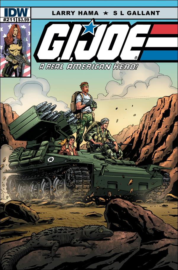 G.I. Joe: A Real American Hero issue 211 S L Gallant Cover