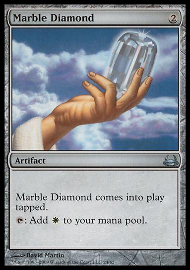 Magic the Gathering: Duel Decks: Divine vs. Demonic (Base Set) card 24 Marble Diamond