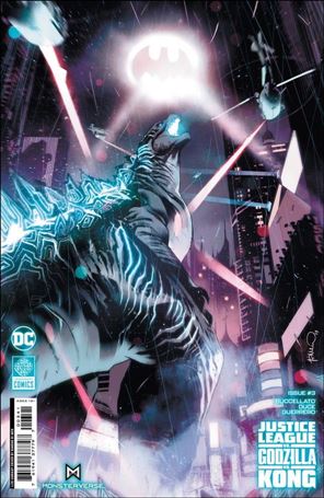 Justice League vs. Godzilla vs. Kong issue 3-D Simone Di Meo 1:25 Cardstock Cover