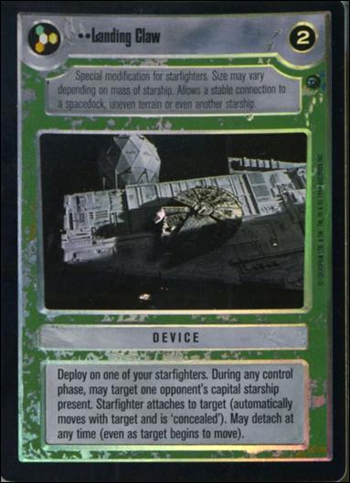 Star Wars: Reflections: A Collector's Bounty (Base Set) card 85 Landing Claw