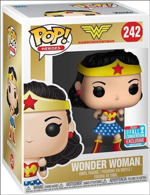 POP! Heroes figure 242-B Wonder Woman (First Appearance) Fall Convention