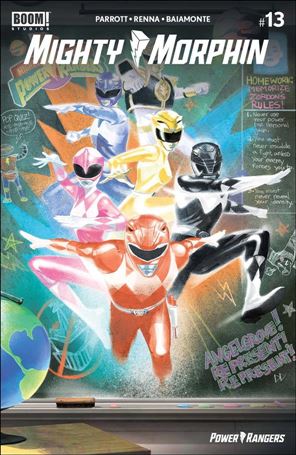 Mighty Morphin issue 13-F Mike Del Mundo FOC Reveal Cover