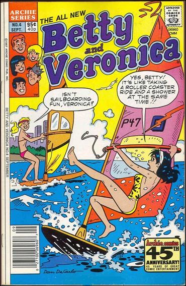 Betty and Veronica (1987) issue 4-B Canadian Price Cover