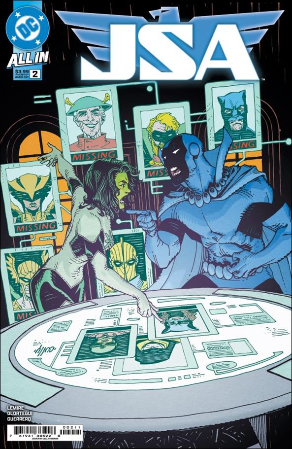 JSA (2024) issue 2 Cully Hamner Cover