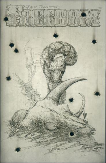 Frank Frazetta's Freedom issue 1-C Nat Jones Sketch Cover