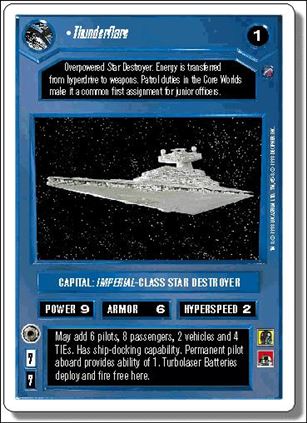 Star Wars: Second Anthology (Base Set) card 3 Thunderflare