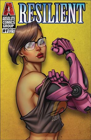 Resilient issue 1-B Ale Garza Metallic Ink Cover