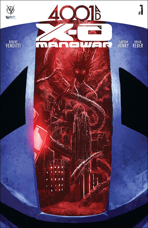 4001 A.D.: X-O Manowar issue 1-B Phil Jimenez Cover