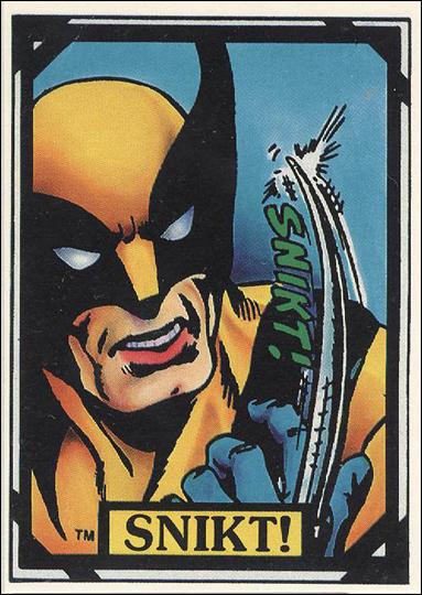 Wolverine Trivia (Base Set) card 43 Sknikt!