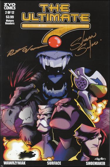 Ultimate 7 issue 2-B 1:3 (Signed by Wawrzyniak and Surface) Cover