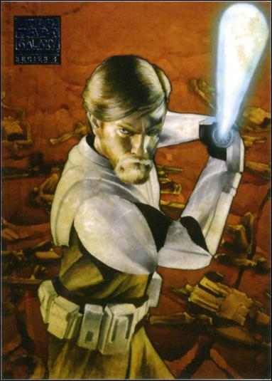 Star Wars Galaxy: Series 4 (Base Set) card 24 Cat Staggs