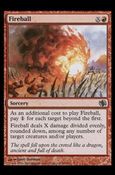 Magic the Gathering: Duel Decks: Jace vs. Chandra (Base Set) card 56 Fireball