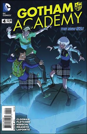 Gotham Academy issue 4 Karl Kerschl Cover
