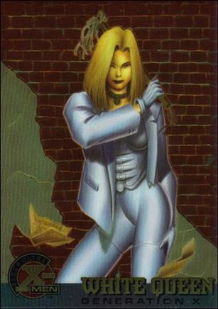 1996 Fleer Ultra X-Men All Chromium (Base Set) card 38 White Queen