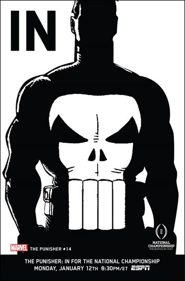 Punisher (2014) issue 14-B Steve Dillon 1:10 IN ESPN Cover